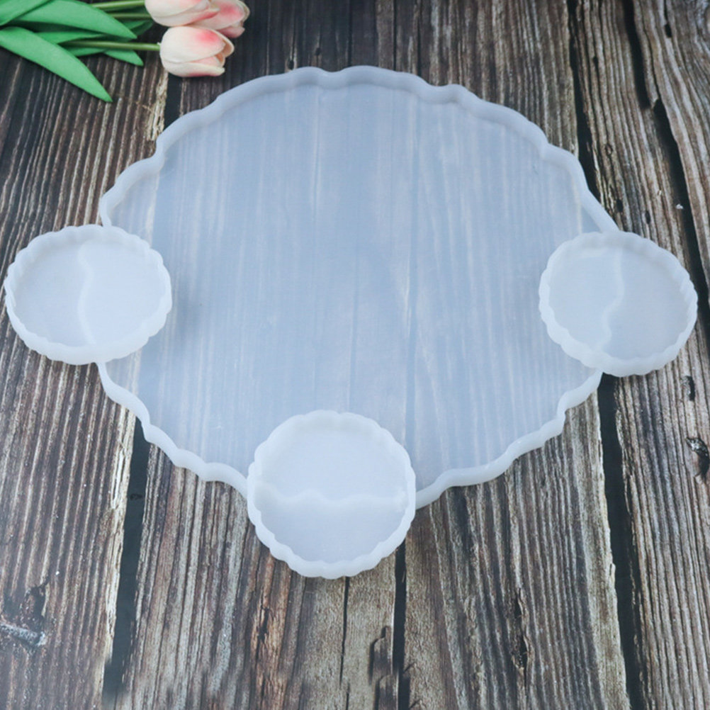 2Pcs Premium Silicone Crystal  - Serving Tray Mold review and price
