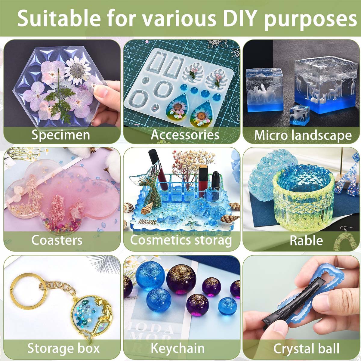 5ml/Bottle Epoxy Resin Pigment - Resin Pigment Set review and price
