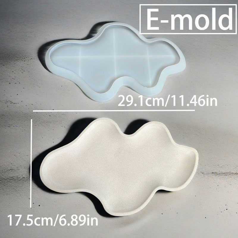 Cloud Storage Tray Concrete Mo - Serving Tray Mold review and price